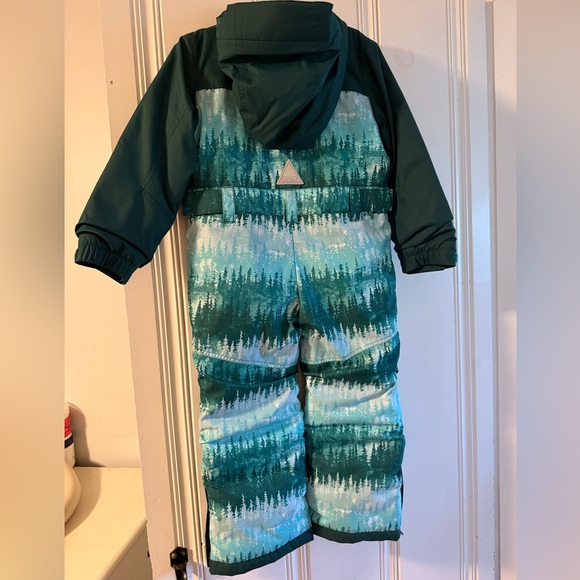 L.L. Bean Green and Teal Snowsuit - Picture 3 of 3